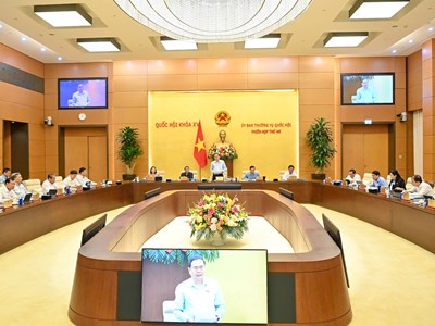 Khai mạc phiên họp thứ 46 của Uỷ ban Thường vụ Quốc hội