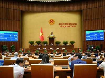 Thông qua Nghị quyết của Quốc hội về việc thành lập Hội đồng bầu cử quốc gia