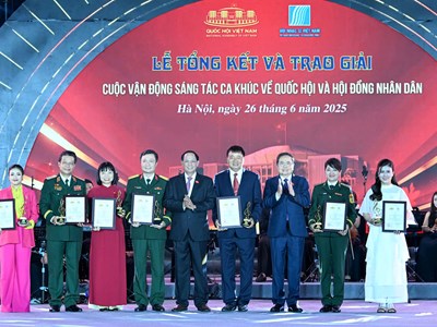 Lan toả cảm hứng từ cuộc vận động sáng tác ca khúc về Quốc hội và Hội đồng nhân dân