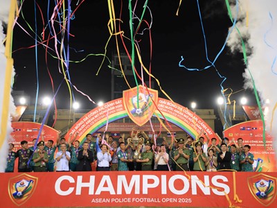 Đội Công an nhân dân Việt Nam II giành ngôi vô địch