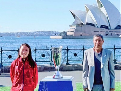  HLV Mai Đức Chung và Huỳnh Như góp mặt tại lễ bốc thăm ở Sydney