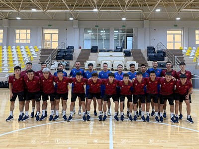 Đội tuyển futsal Việt Nam tích cực tập luyện tại Kuwait