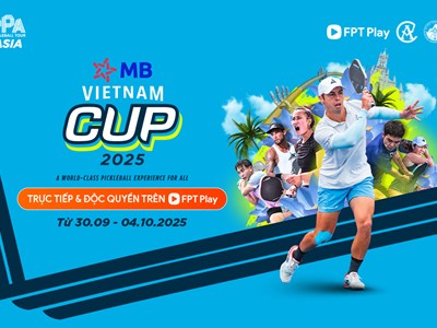 Siêu sao Pickleball Ben Johns góp mặt tại Vietnam Cup 2025