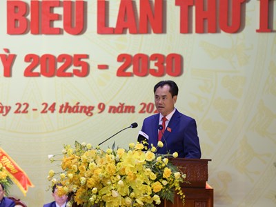 Ông Trịnh Việt Hùng làm Bí thư Tỉnh uỷ Thái Nguyên nhiệm kỳ 2025 – 2030