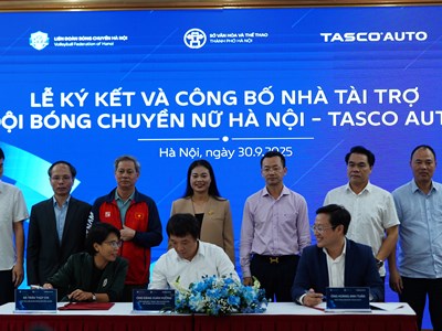 Ra mắt CLB bóng chuyền nữ Hà Nội – Tasco