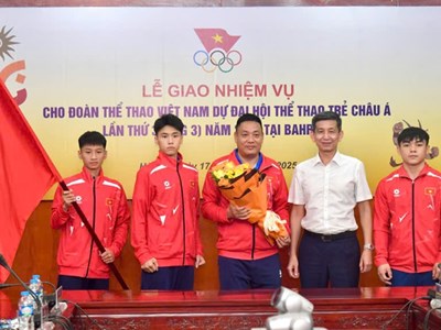 Đoàn Thể thao Việt Nam sẵn sàng chinh phục Đại hội Thể thao Trẻ châu Á 2025
