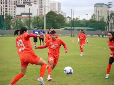Đội tuyển nữ Việt Nam tăng tốc chuẩn bị cho SEA Games 33