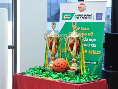 139 đội bóng dự Giải Bóng rổ học sinh tiểu học Hà Nội lần XIX