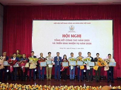 Thể thao CAND có nhiều đóng góp cho thể thao Việt Nam