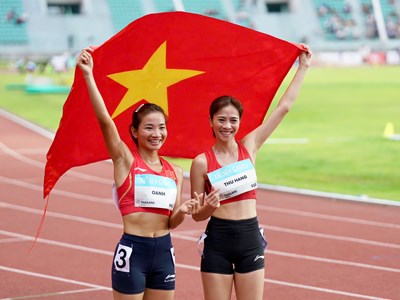 Nguyễn Thị Oanh hoàn thành cú hat-trick HCV tại SEA Games 33