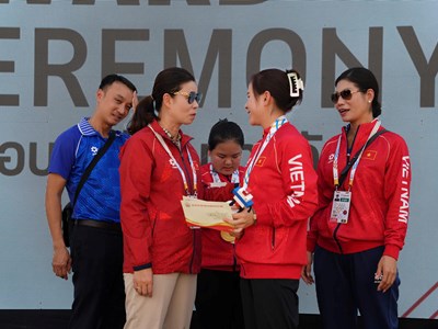 Thu Vinh và Ngọc Trâm vào biên chế ngành Công an sau SEA Games 33