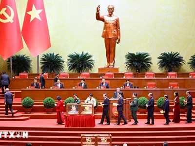 Công bố danh sách Bộ Chính trị khóa XIV