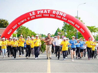 Triển khai tổ chức Tháng hoạt động thể thao cho mọi người và Ngày chạy Olympic vì sức khỏe toàn dân