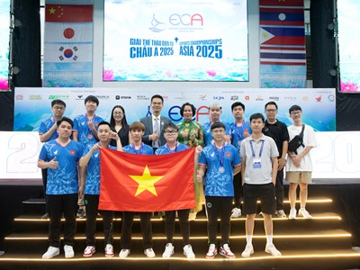Đội tuyển thể thao điện tử quốc gia Việt Nam hướng tới sân chơi toàn cầu