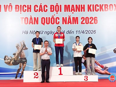 Kickboxing Việt Nam thăng hoa tại Hát Môn (Hà Nội)