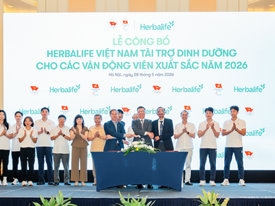 Herbalife tiếp sức thể thao Việt Nam bằng dinh dưỡng khoa học
