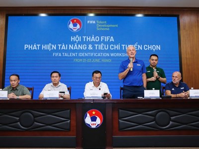 Hội thảo FIFA về phát hiện và tuyển chọn tài năng trẻ