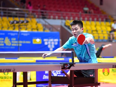 Bóng bàn CAND tạo dấu mốc đặc biệt tại Đại hội Thể thao toàn quốc