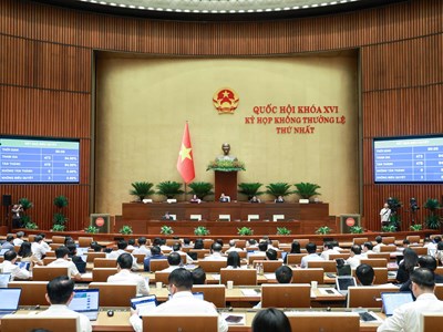 Quốc hội thông qua Luật Hòa giải ở cơ sở (sửa đổi)