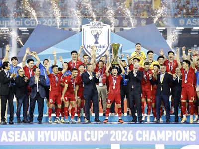 Thủ tướng Chính phủ Lê Minh Hưng gửi thư chúc mừng Đội tuyển bóng đá Việt Nam