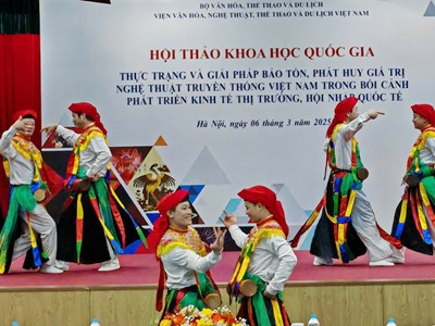 Tìm giải pháp bảo tồn, phát huy giá trị nghệ thuật truyền thống