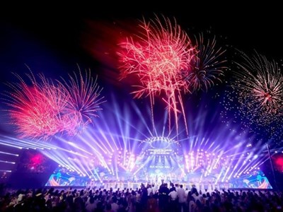 Thanh Hóa tổ chức nghệ thuật và bắn pháo hoa chào mừng Quốc khánh 2.9