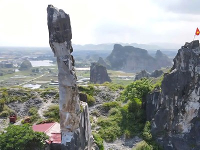 Thanh Hóa chi hơn 13 tỉ đồng cứu di tích Hòn Vọng Phu trước nguy cơ xuống cấp