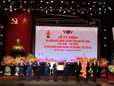 Đài Tiếng nói Việt Nam kỷ niệm 80 năm Ngày thành lập và đón nhận Huân chương Hồ Chí Minh lần thứ 3