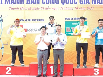 Hà Nội nhất toàn đoàn tại Giải vô địch các đội mạnh Bắn cung Quốc gia 2025