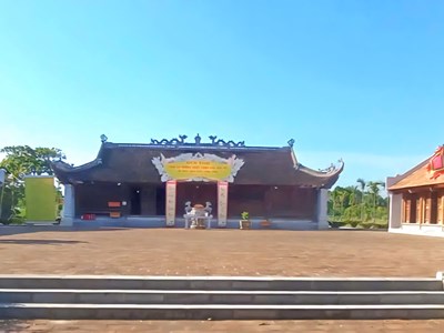 Thanh Hóa điều chỉnh dự án tu bổ đền thờ Hoằng quốc công Đào Duy Từ hơn 43,5 tỉ đồng