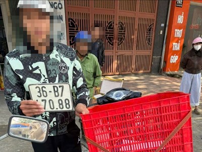 Shipper vi phạm hàng loạt lỗi giao thông, bị phạt 30 triệu đồng