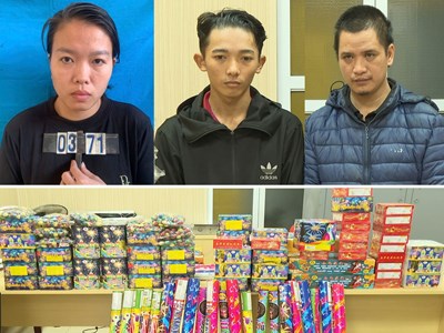 Triệt phá đường dây pháo lậu hơn 500 kg qua Facebook