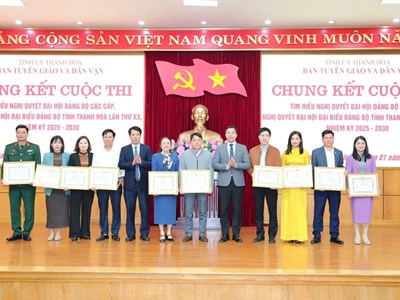 Thanh Hóa lan tỏa nghị quyết bằng những “báo cáo viên thời đại số”