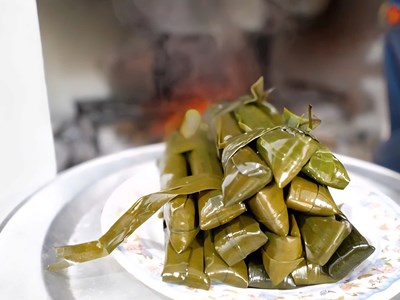 Bánh lá răng bừa “tiến vua” xứ Thanh