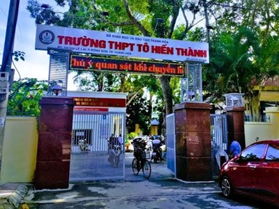 Xác minh vụ giáo viên bị tố chỉnh sửa 126 điểm thi tại một trường THPT ở Thanh Hóa