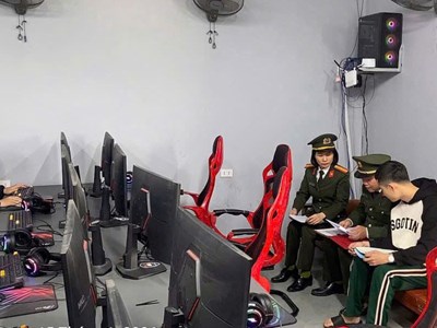 Thanh Hóa tổng kiểm tra quán net, lộ vi phạm và đánh bạc online