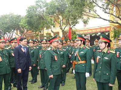 Thanh Hóa ra quân huấn luyện 2026: Siết kỷ luật, nâng chất lượng chiến đấu