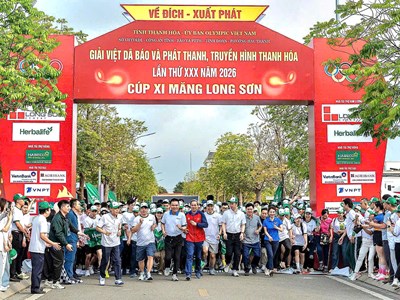 Hơn 5.000 người tham gia Ngày chạy Olympic vì sức khỏe toàn dân