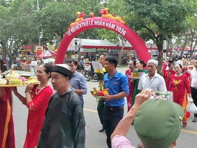 Lễ hội đền thờ Lê Hoàn 2026: Tri ân bậc đế vương mở nền độc lập, giữ yên bờ cõi