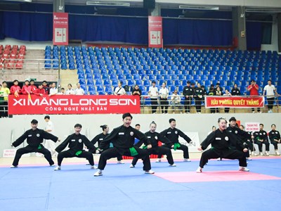 Hơn 700 tài năng trẻ hội tụ, giữ lửa võ học dân tộc