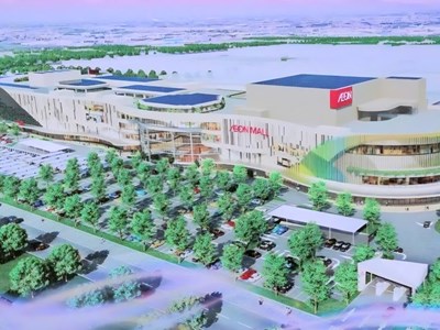 AEON MALL Thanh Hóa đạt 99% tiến độ, dự kiến mở cửa ngày 15.10