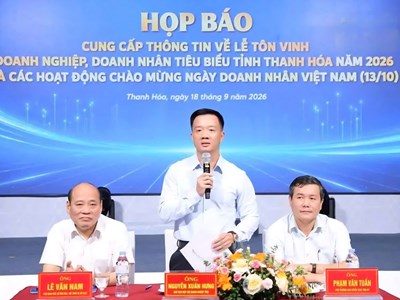 Thanh Hóa sắp tôn vinh 100 doanh nghiệp, doanh nhân tiêu biểu