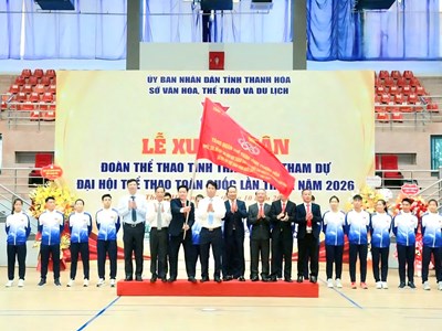 Thanh Hóa đặt mục tiêu giành 44-47 HCV tại Đại hội Thể thao toàn quốc
