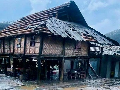 Thái Nguyên chỉ đạo khẩn khắc phục thiệt hại do mưa đá, dông lốc