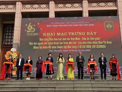 Kỷ niệm 65 năm Ngày thành lập Bảo tàng Văn hóa các dân tộc Việt Nam 