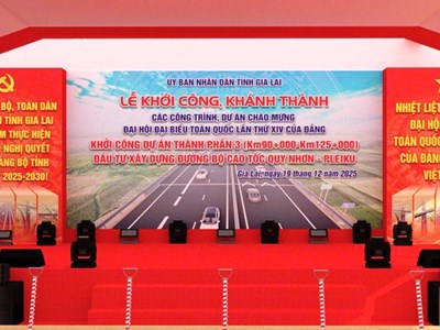 Dự kiến khởi công cao tốc Quy Nhơn - Pleiku vào ngày 19.12