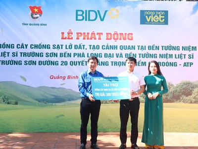 Quảng Bình trồng 6.500 cây xanh tại 2 ‘địa chỉ đỏ’ 