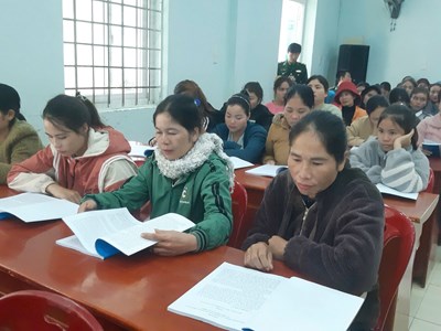 Phổ biến kiến thức pháp luật cho đồng bào vùng biên giới