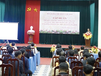 Phổ biến pháp luật trong việc xây dựng, thực hiện hương ước vùng đồng bào dân tộc thiểu số 