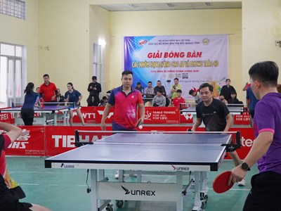 Phát triển phong trào bóng bàn theo hướng xã hội hoá